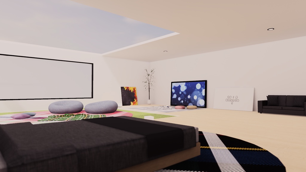 【VRChat想定】CubeHouse6 : Re【ワールドアセット】