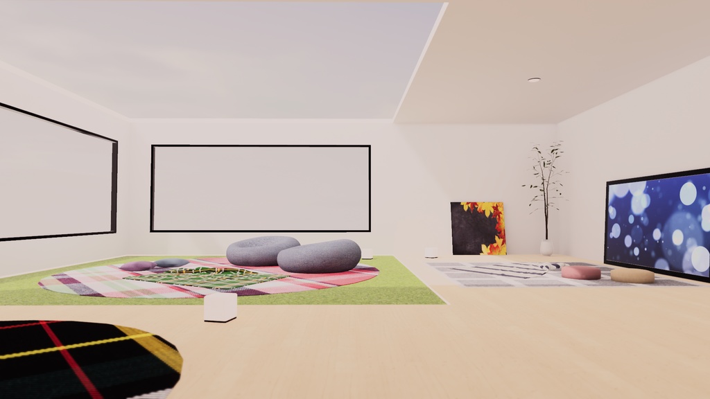 【VRChat想定】CubeHouse6 : Re【ワールドアセット】