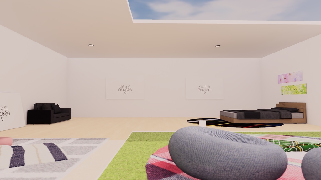 【VRChat想定】CubeHouse6 : Re【ワールドアセット】