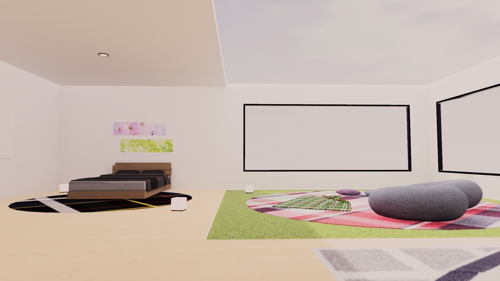 【VRChat想定】CubeHouse6 : Re【ワールドアセット】