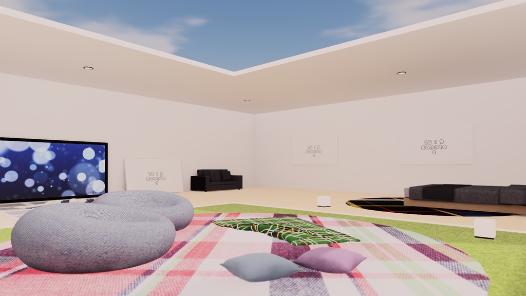 【VRChat想定】CubeHouse6 : Re【ワールドアセット】