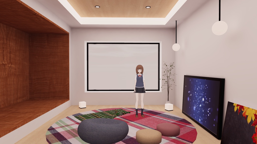 【VRChat想定】Apartment10【ワールドアセット】