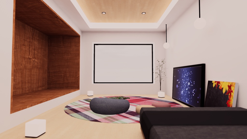【VRChat想定】Apartment10【ワールドアセット】