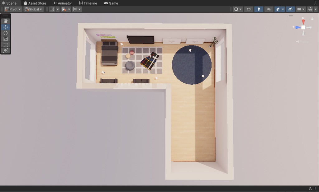 【VRChat想定】korekara.【ワールドアセット】