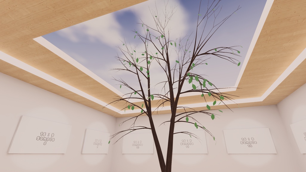 【VRChat想定】photogallery20【ワールドアセット】