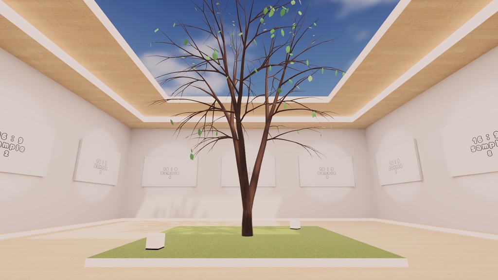 【VRChat想定】photogallery20【ワールドアセット】