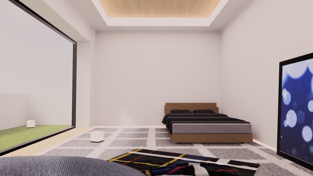 【VRChat想定】Apartment11【ワールドアセット】