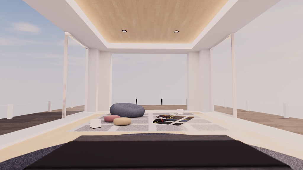 【VRChat想定】コテージ 4【ワールドアセット】