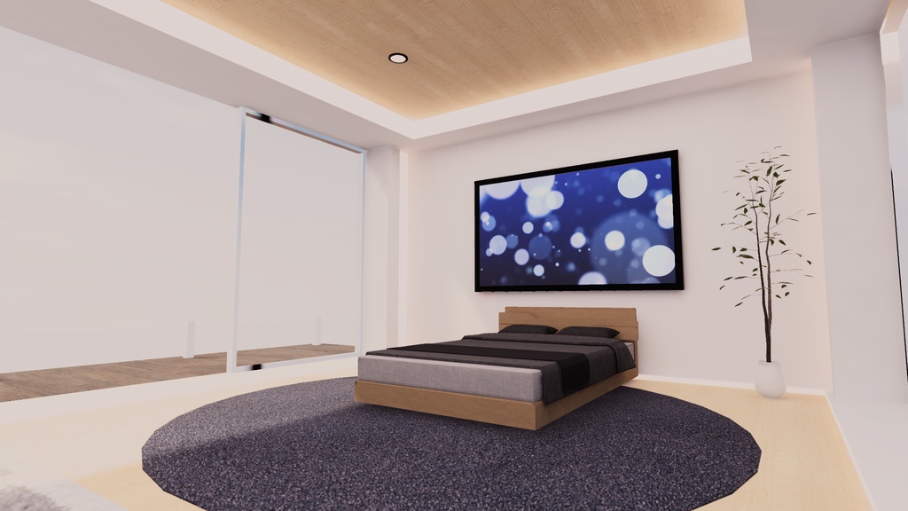 【VRChat想定】コテージ 4【ワールドアセット】