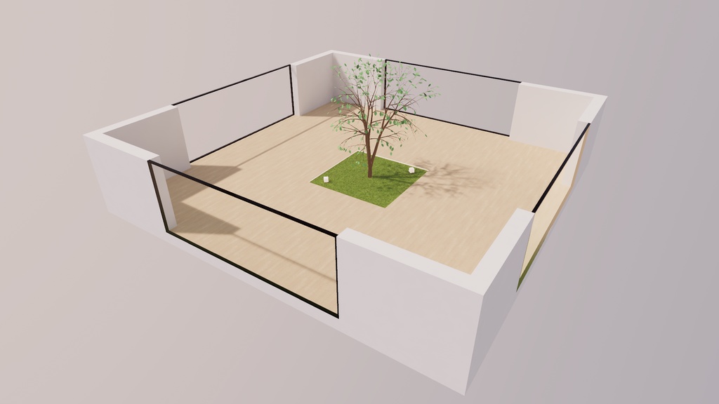 【VRChat想定】Square 1【ワールドアセット】