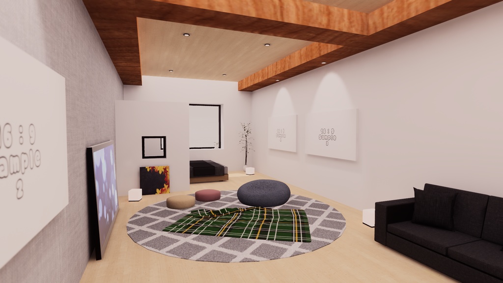 【VRChat想定】Apartment13【ワールドアセット】