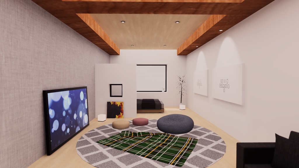 【VRChat想定】Apartment13【ワールドアセット】
