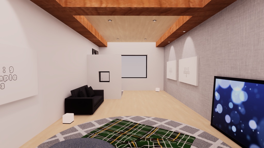 【VRChat想定】Apartment13【ワールドアセット】