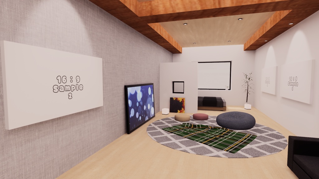 【VRChat想定】Apartment13【ワールドアセット】