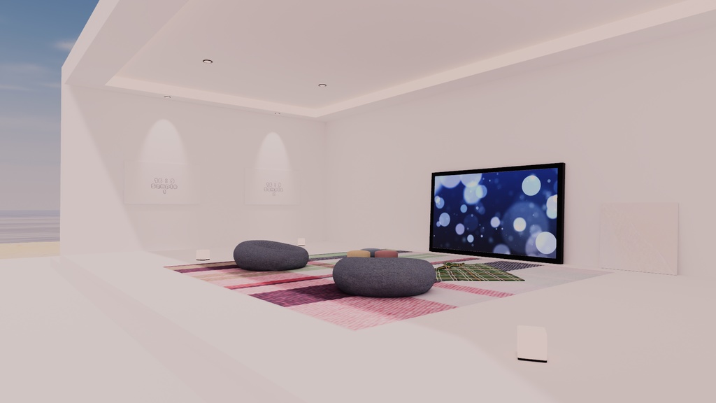 【VRChat想定】アイランド 5【標準ベイク/Bakery両対応】