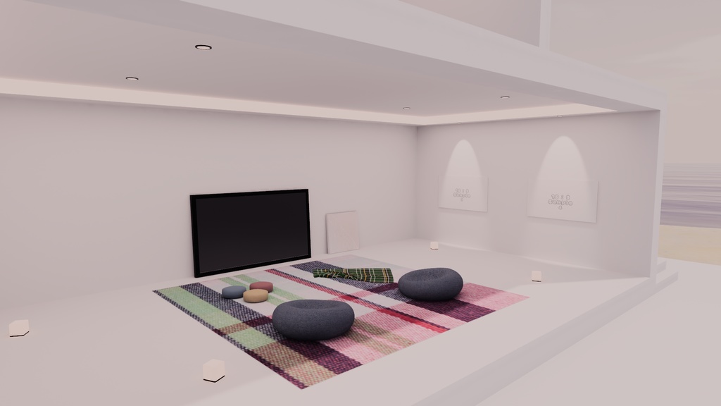 【VRChat想定】アイランド 5【標準ベイク/Bakery両対応】