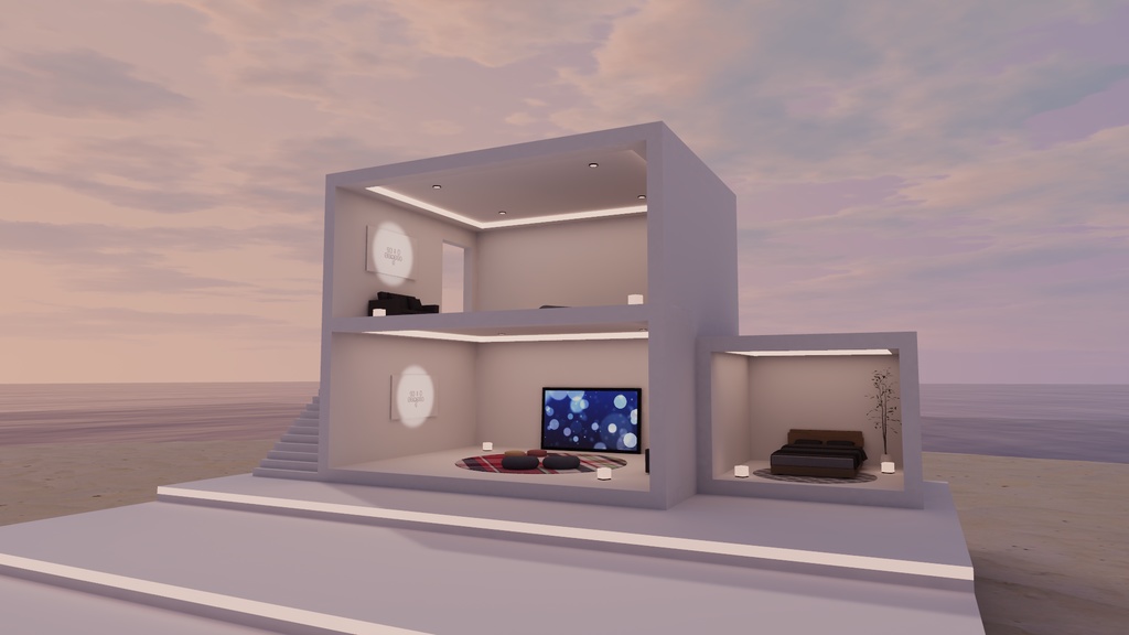 【VRChat想定】バカンスビヨリ (アイランド 6)【標準ベイク版】