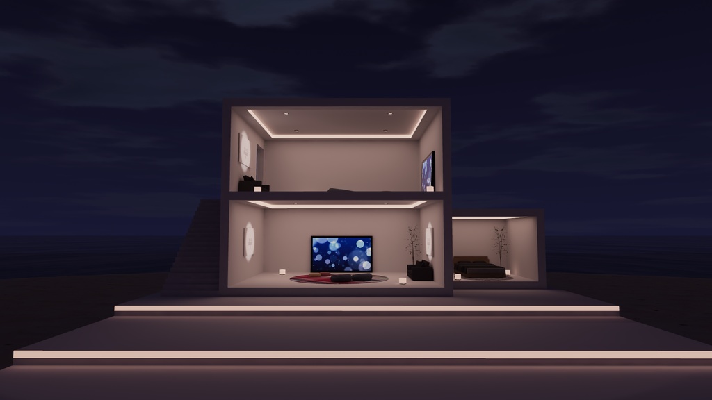 【VRChat想定】バカンスビヨリ (アイランド 6)【標準ベイク版】