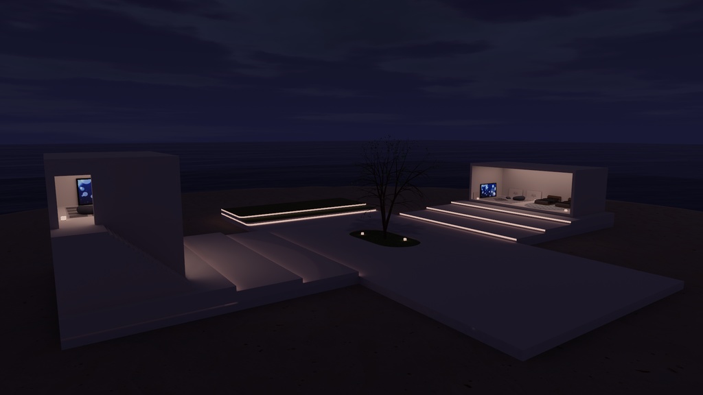 【VRChat想定】バカンスビヨリ (アイランド 6)【標準ベイク版】