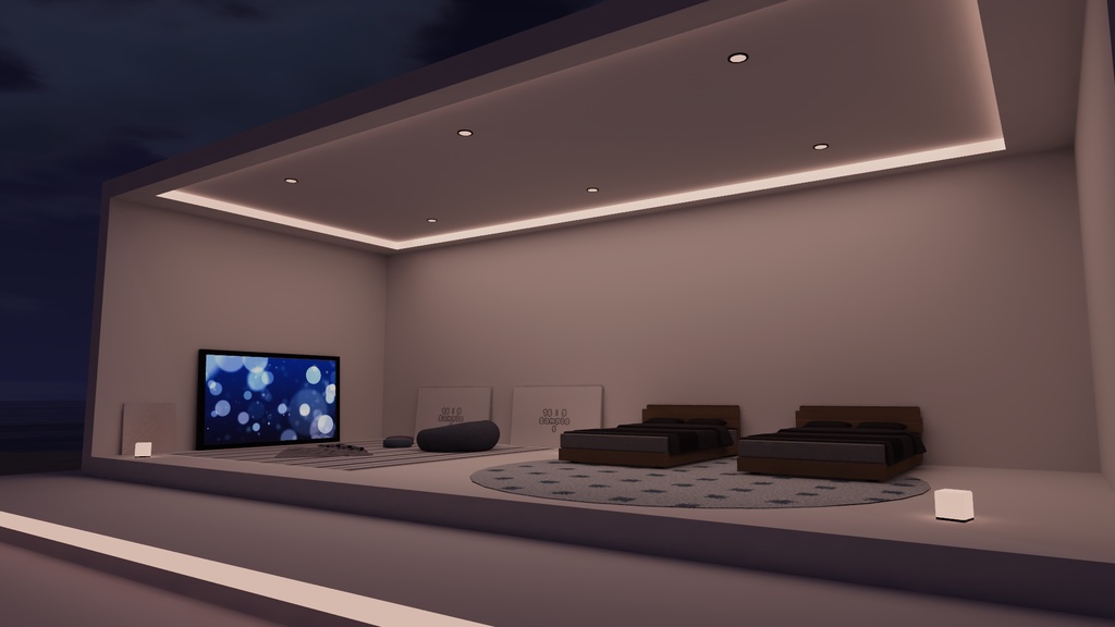 【VRChat想定】バカンスビヨリ (アイランド 6)【標準ベイク版】