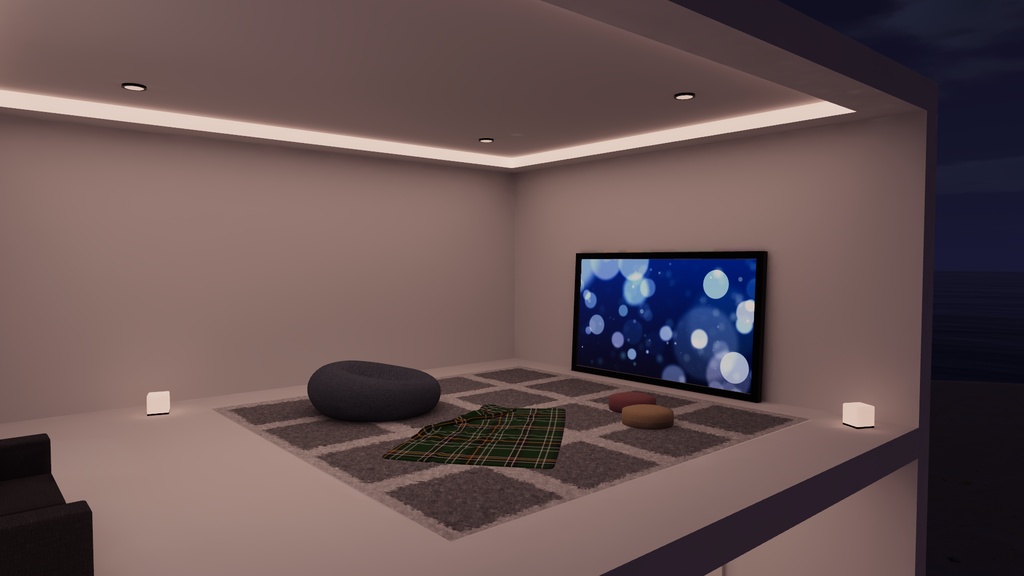 【VRChat想定】バカンスビヨリ (アイランド 6)【標準ベイク版】