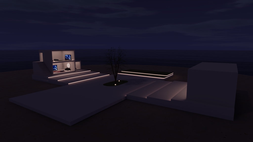 【VRChat想定】バカンスビヨリ (アイランド 6)【標準ベイク版】