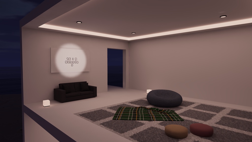 【VRChat想定】バカンスビヨリ (アイランド 6)【標準ベイク版】