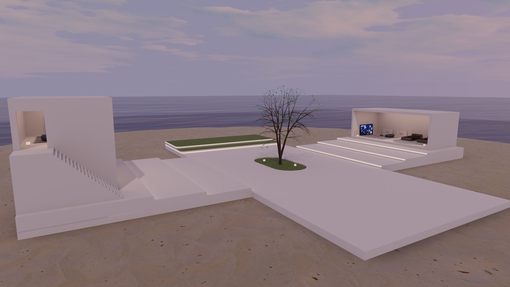 【VRChat想定】バカンスビヨリ (アイランド 6)【標準ベイク版】