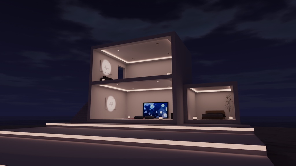 【VRChat想定】バカンスビヨリ (アイランド 6)【標準ベイク版】