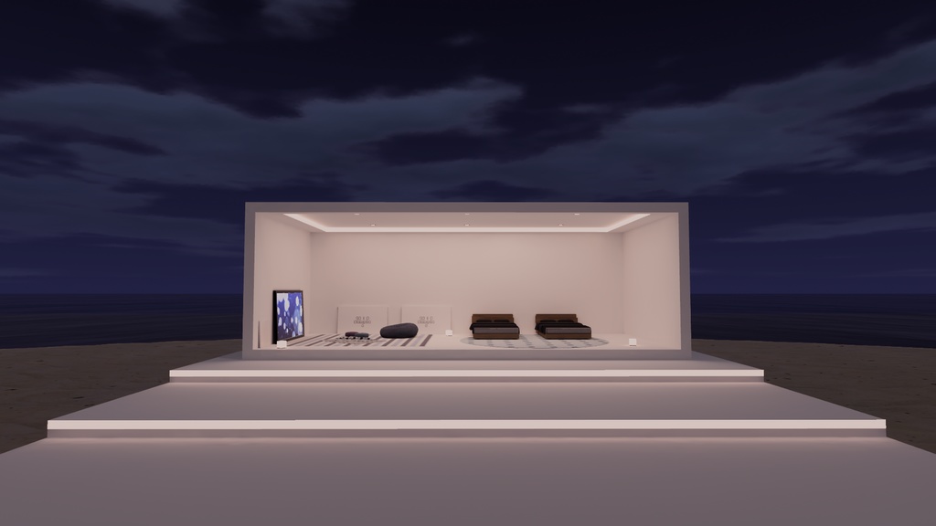 【VRChat想定】バカンスビヨリ (アイランド 6)【Bakery版】