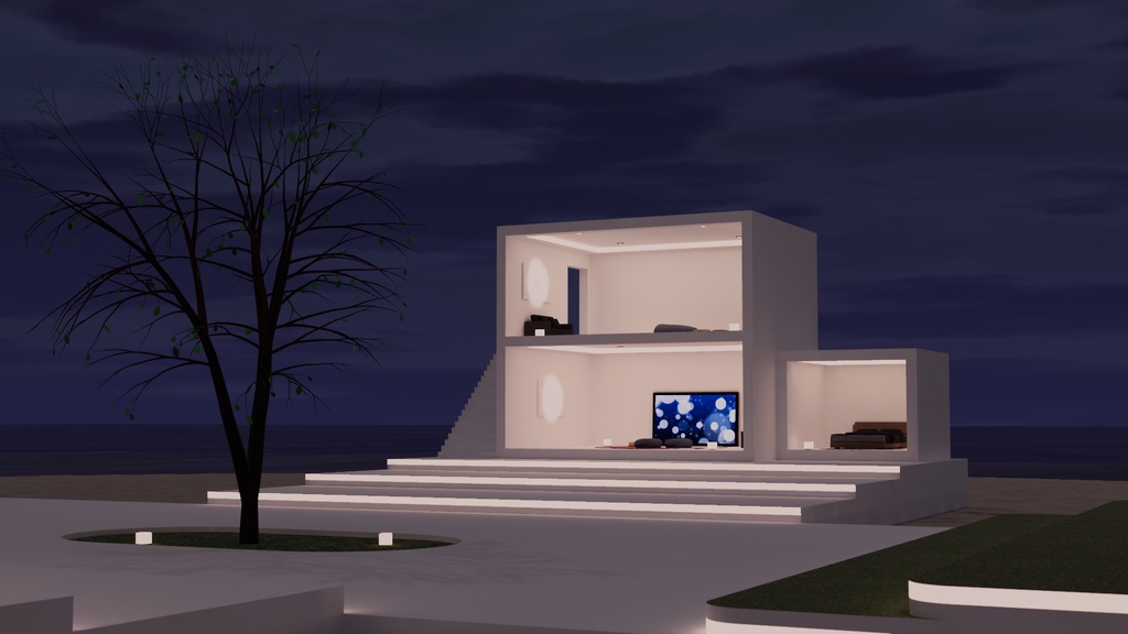 【VRChat想定】バカンスビヨリ (アイランド 6)【Bakery版】