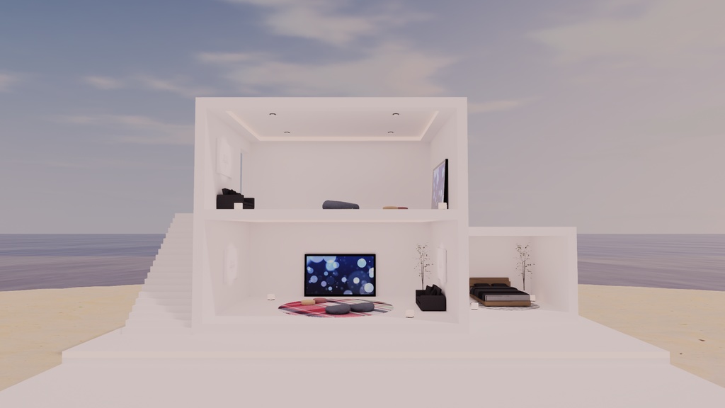 【VRChat想定】バカンスビヨリ (アイランド 6)【Bakery版】