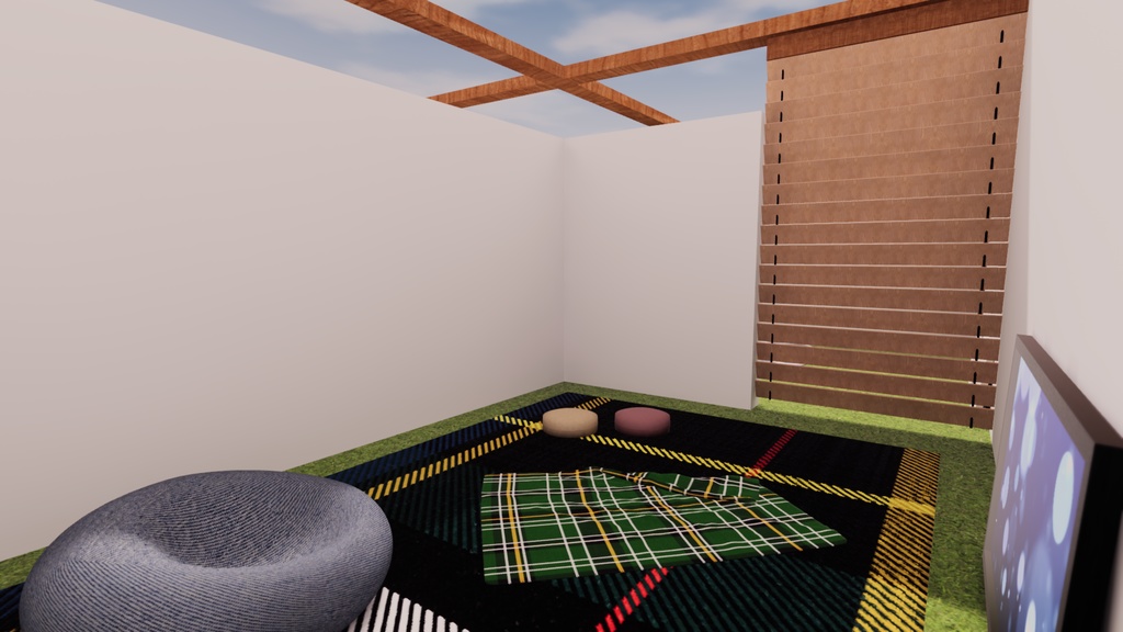 【VRChat想定】co-working1【標準ベイク版】