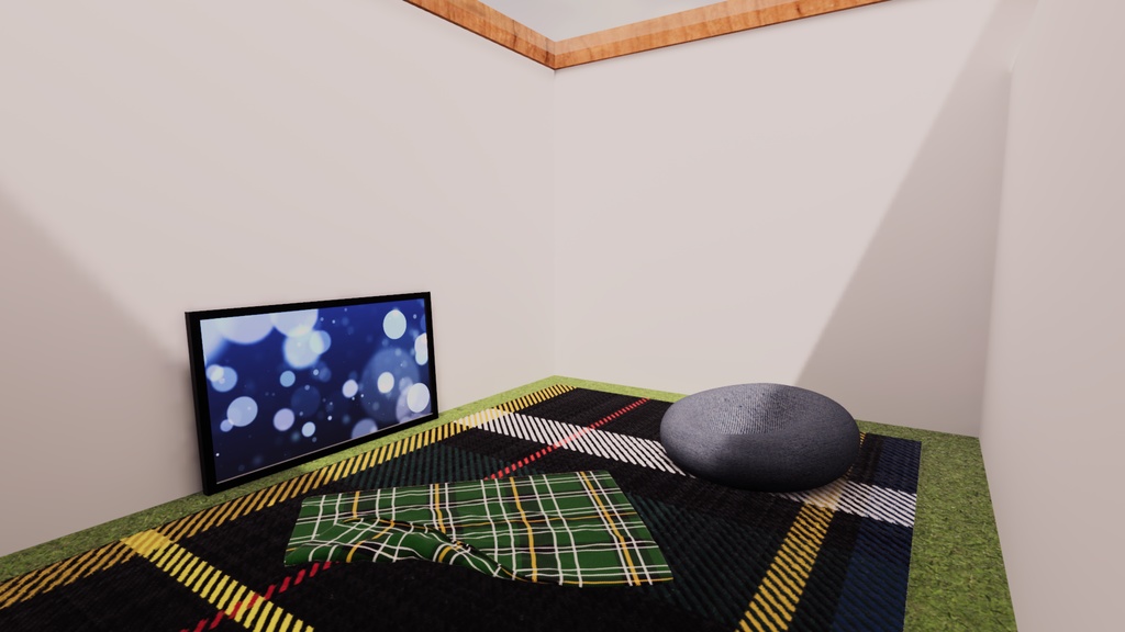 【VRChat想定】co-working1【標準ベイク版】