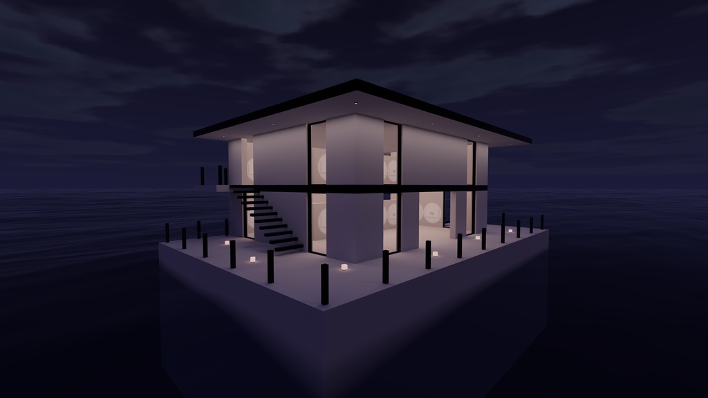 【VRChat想定】photogallery21【ワールドアセット】