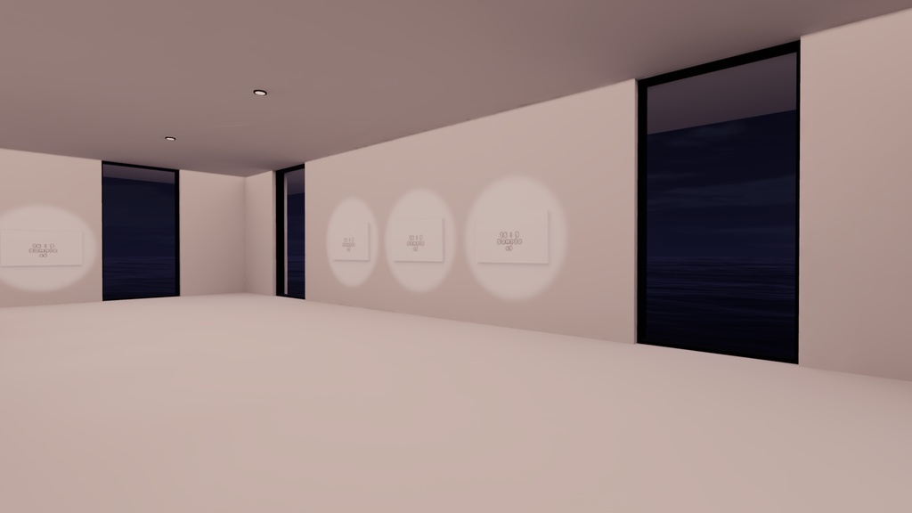 【VRChat想定】photogallery21【ワールドアセット】