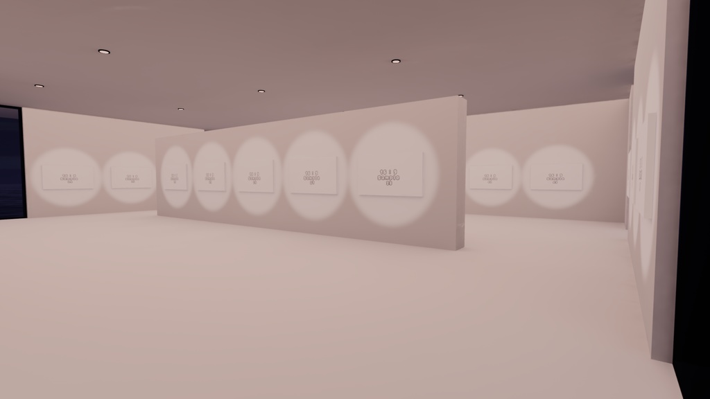 【VRChat想定】photogallery21【ワールドアセット】