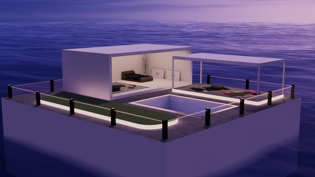 【VRChat想定】Natsuyoi2(夏宵に、さよならを。)【ワールドアセット】