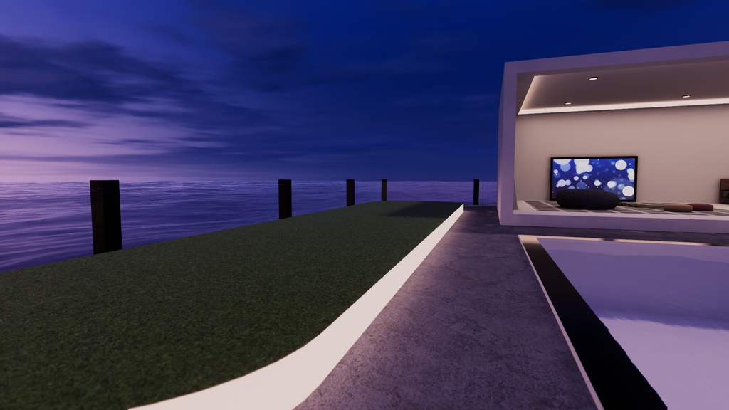 【VRChat想定】Natsuyoi2(夏宵に、さよならを。)【ワールドアセット】