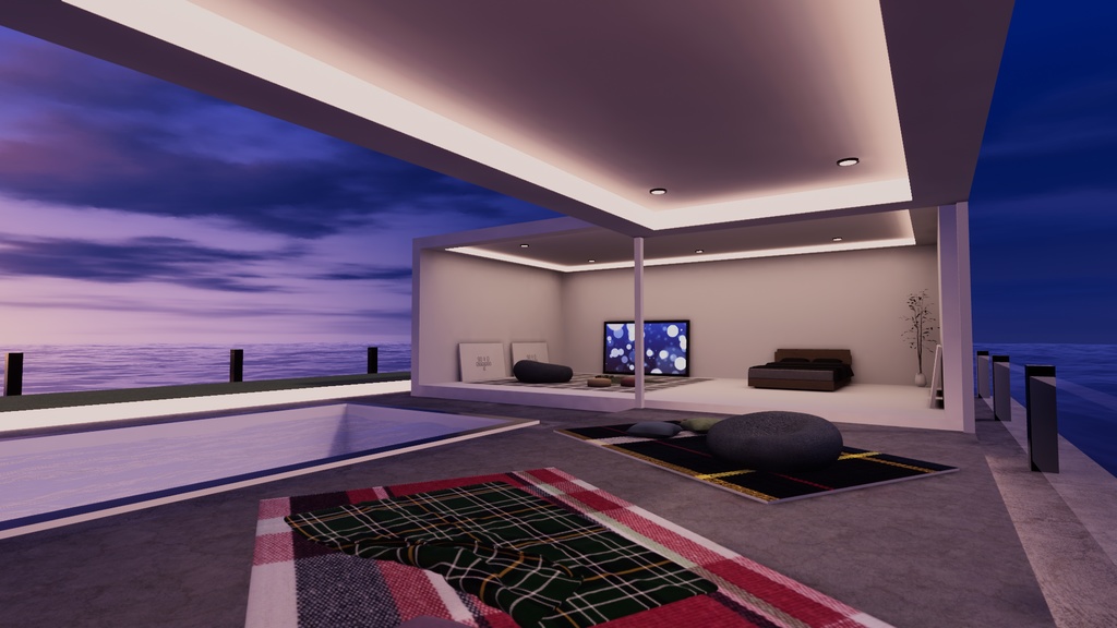 【VRChat想定】Natsuyoi2(夏宵に、さよならを。)【ワールドアセット】