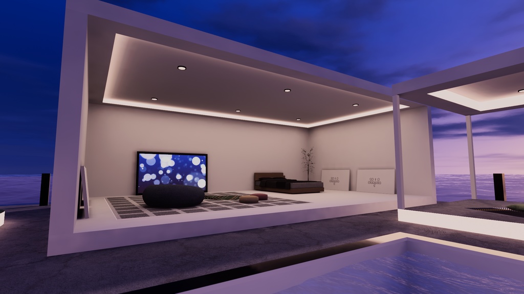 【VRChat想定】Natsuyoi2(夏宵に、さよならを。)【ワールドアセット】