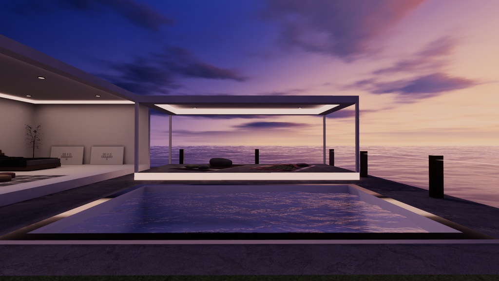 【VRChat想定】Natsuyoi2(夏宵に、さよならを。)【ワールドアセット】