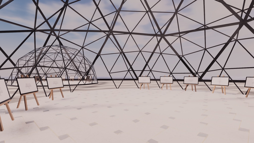 【VRChat想定】思い出と、共に。(photogallery22)【ワールドアセット】