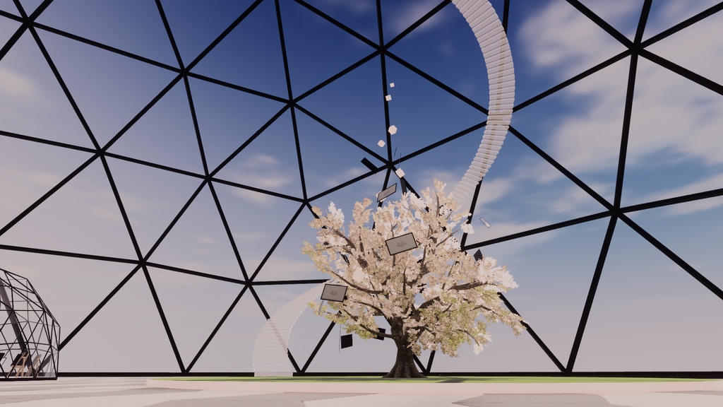 【VRChat想定】思い出と、共に。(photogallery22)【ワールドアセット】