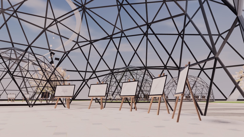 【VRChat想定】思い出と、共に。(photogallery22)【ワールドアセット】