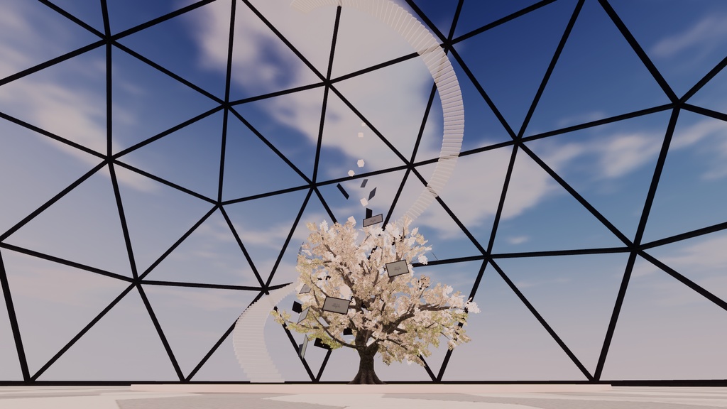 【VRChat想定】思い出と、共に。(photogallery22)【ワールドアセット】