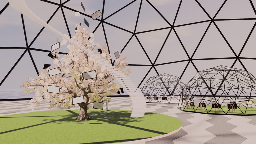 【VRChat想定】思い出と、共に。(photogallery22)【ワールドアセット】