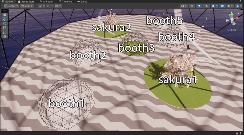 【VRChat想定】思い出と、共に。(photogallery22)【ワールドアセット】