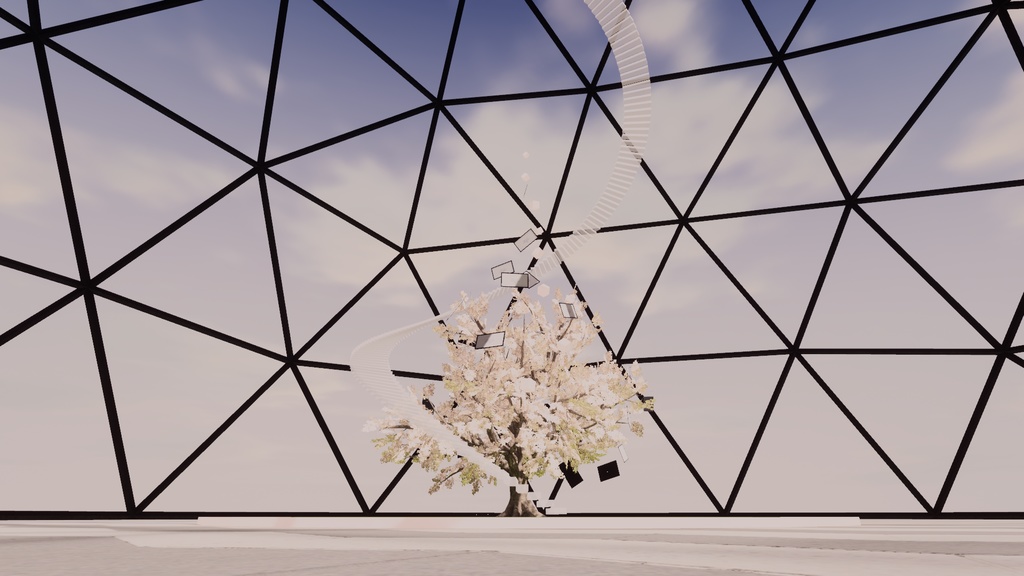 【VRChat想定】思い出と、共に。(photogallery22)【ワールドアセット】