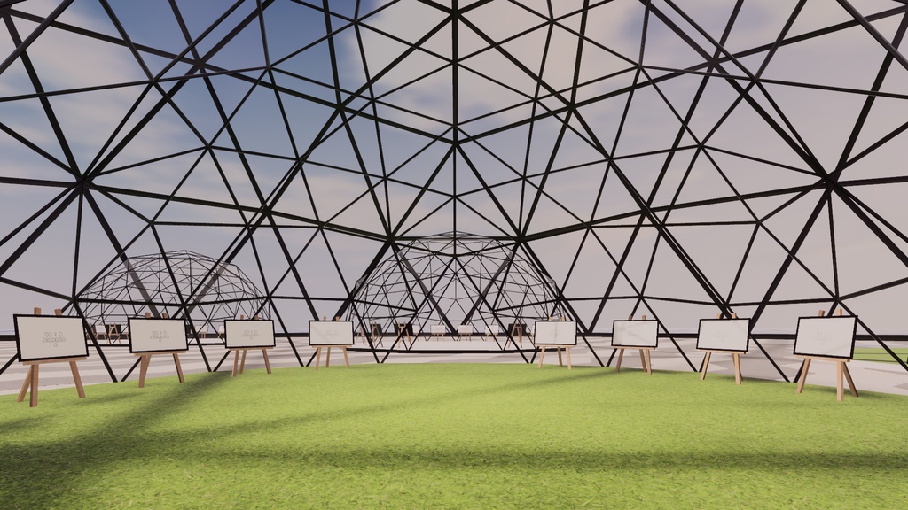 【VRChat想定】思い出と、共に。(photogallery22)【ワールドアセット】